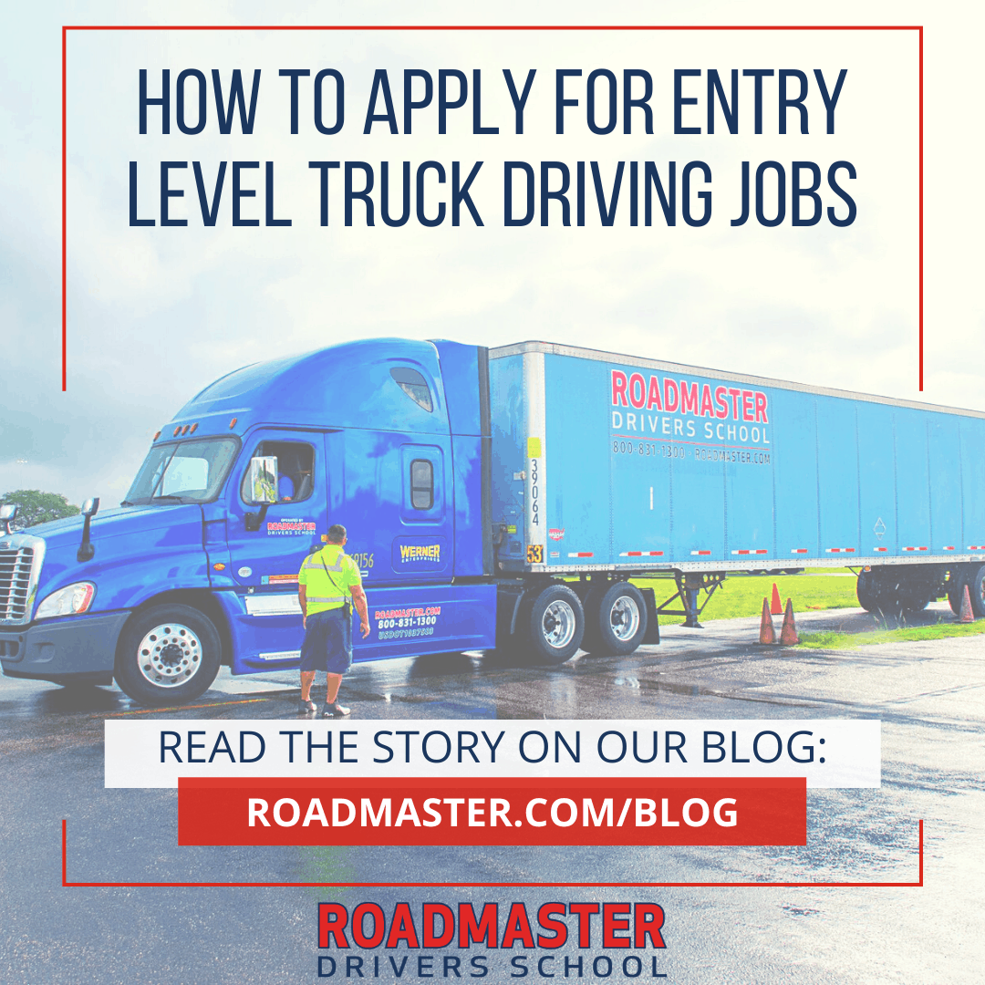 How to Apply for Entry-Level Truck Driving Jobs