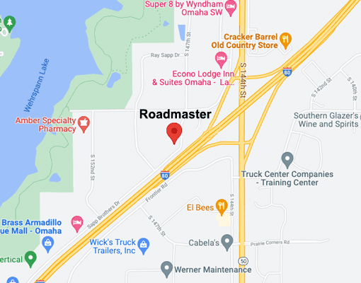 Map to Roadmaster Drivers School in Omaha, NE