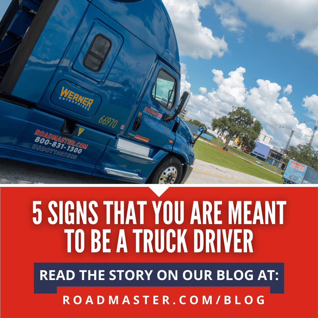 5 signs that you are meant to be a truck driver