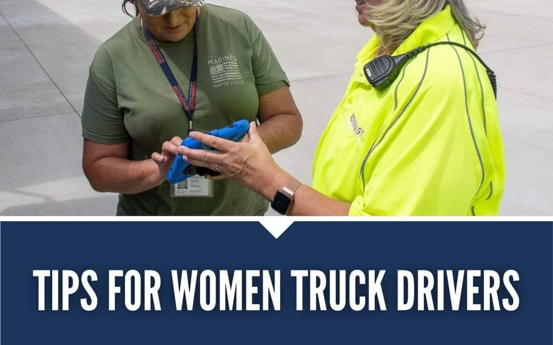 Tips for Females looking to become Truck Drivers