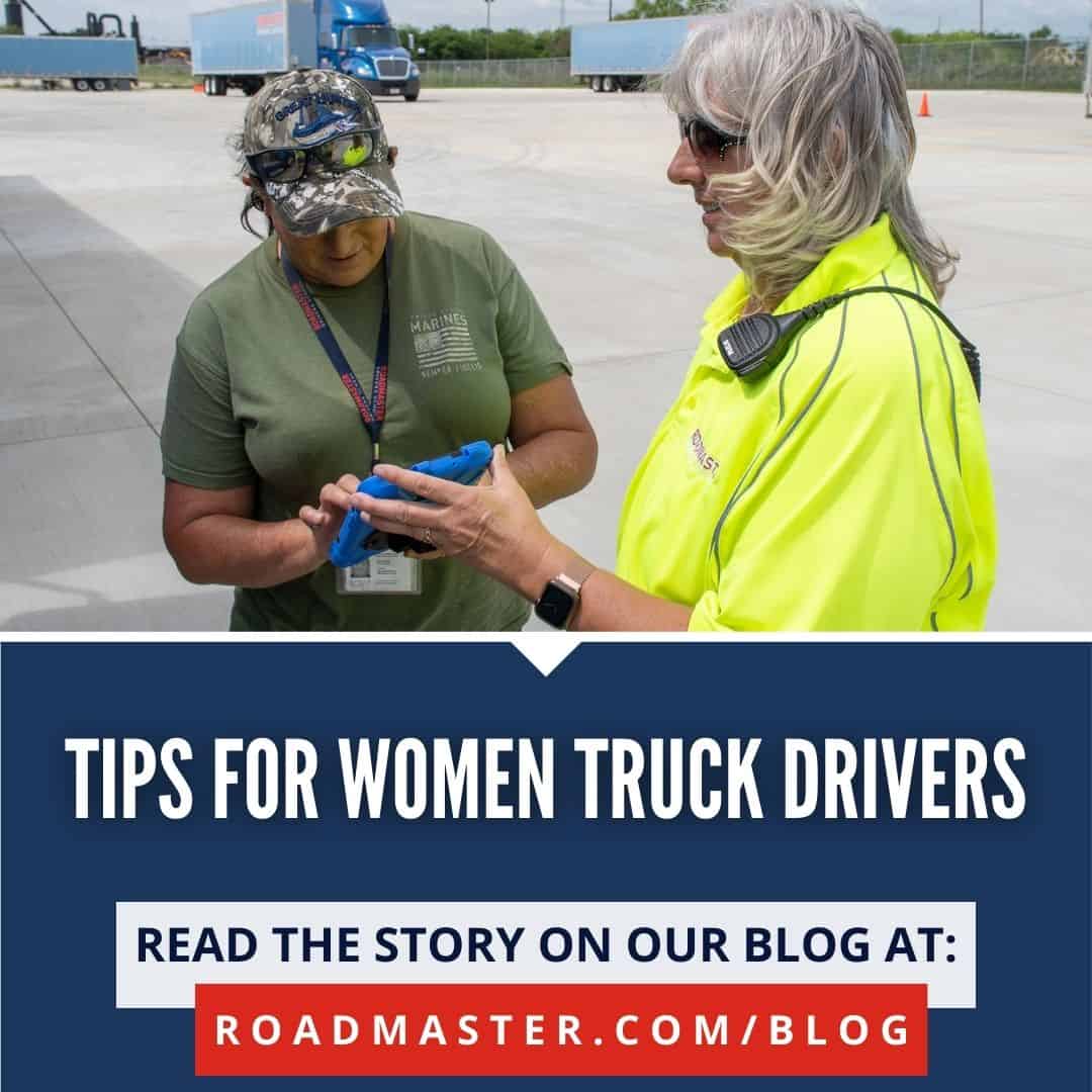 Tips for Women Truck Drivers